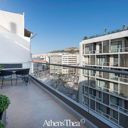 Athensthea Beta Luxury Penthouse Apt In Omonia Luaran gambar