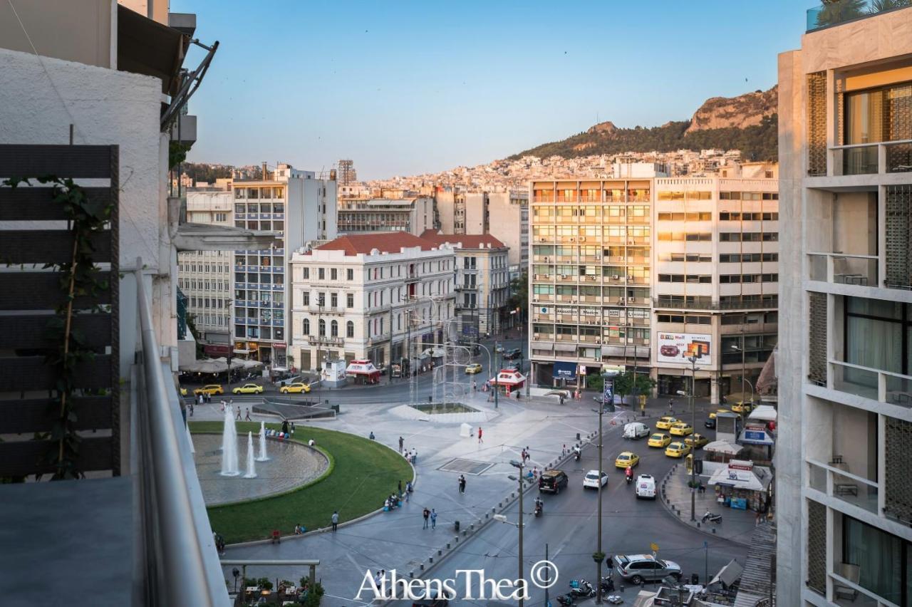 Athensthea Beta Luxury Penthouse Apt In Omonia Luaran gambar