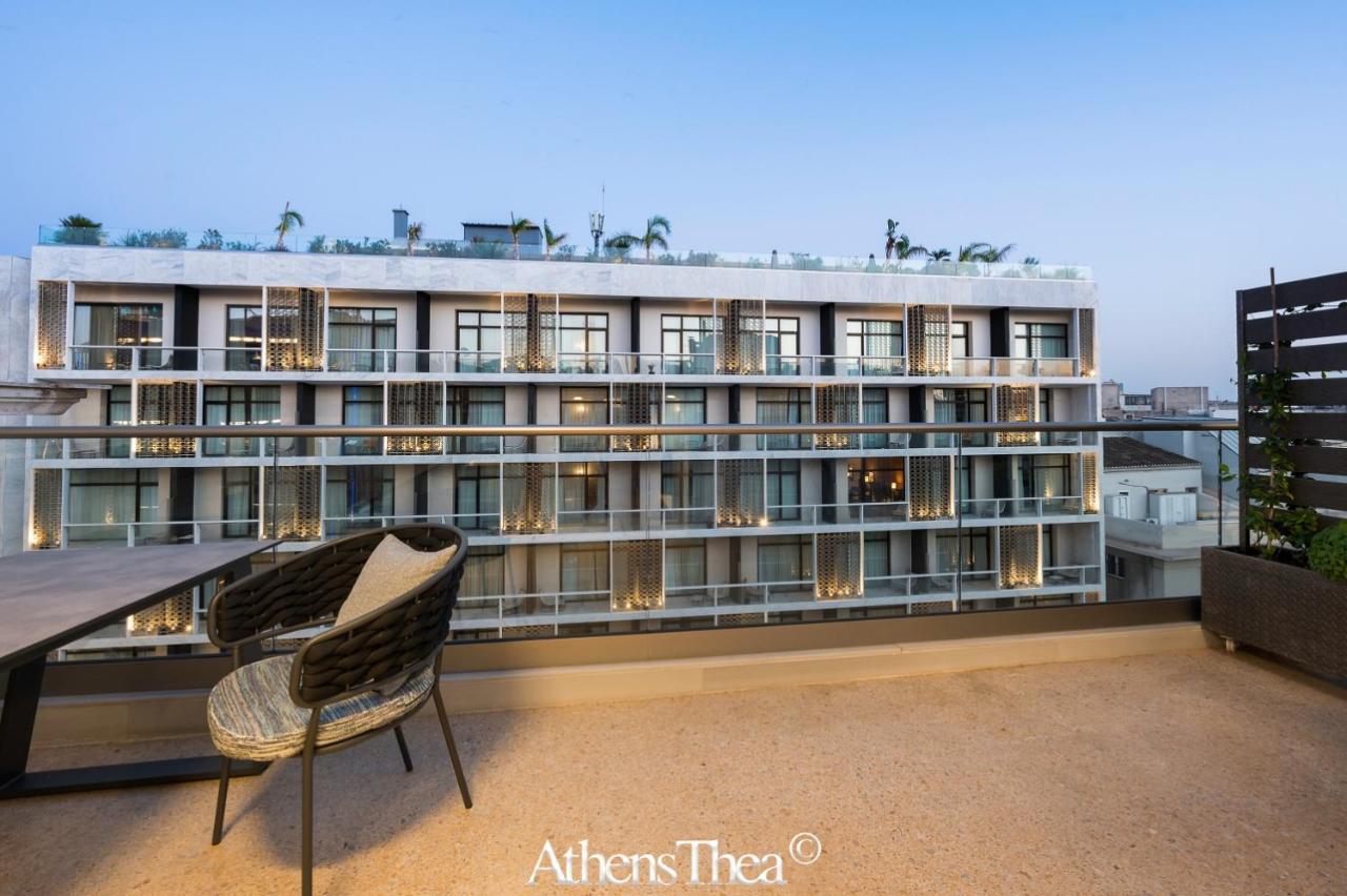 Athensthea Beta Luxury Penthouse Apt In Omonia Luaran gambar