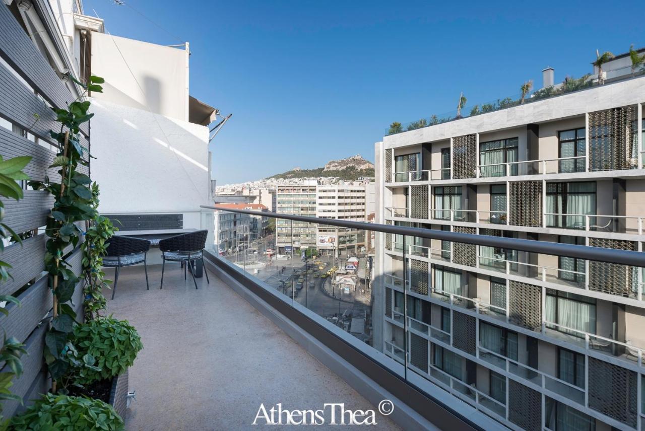 Athensthea Beta Luxury Penthouse Apt In Omonia Luaran gambar