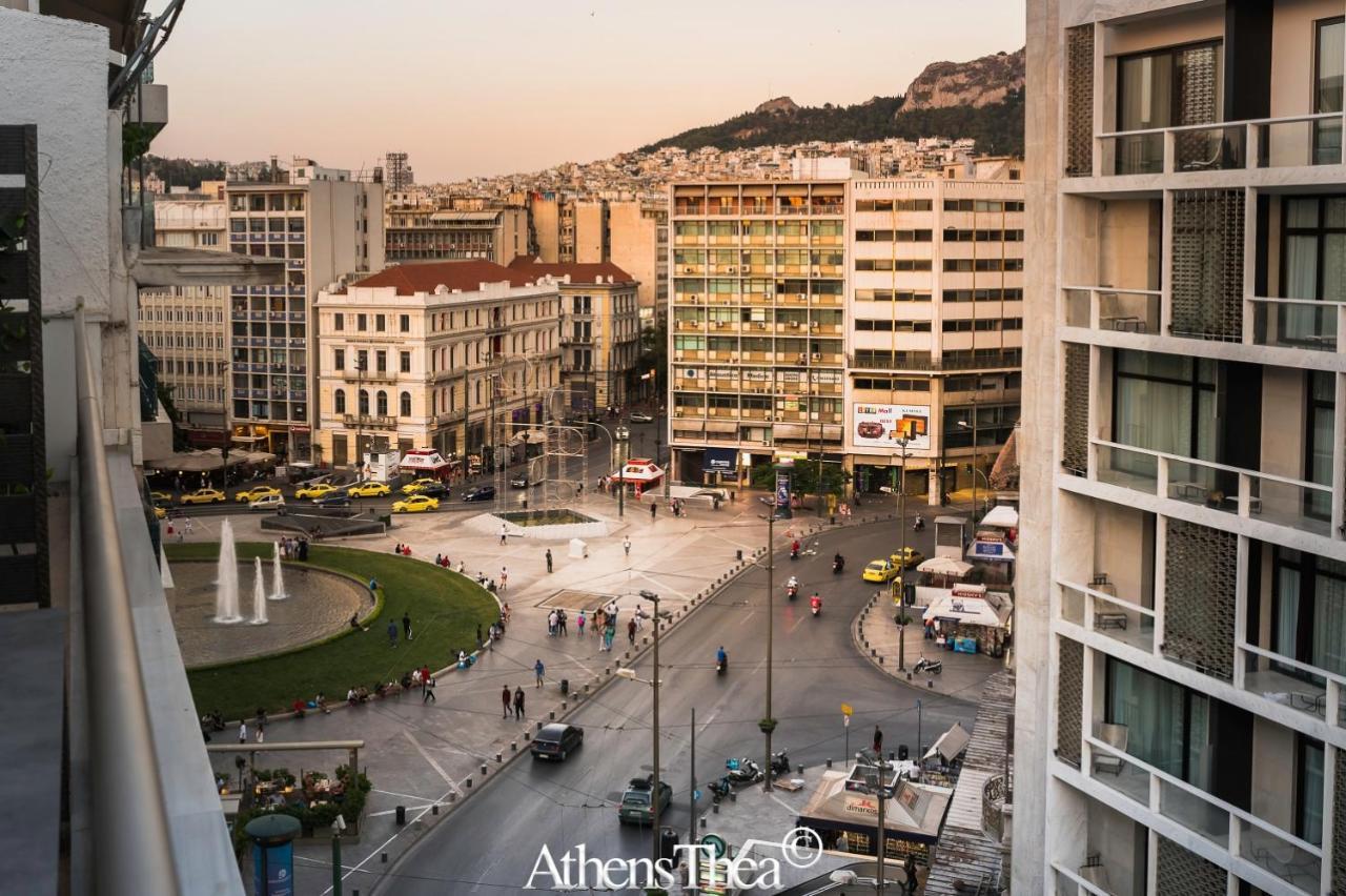 Athensthea Beta Luxury Penthouse Apt In Omonia Luaran gambar