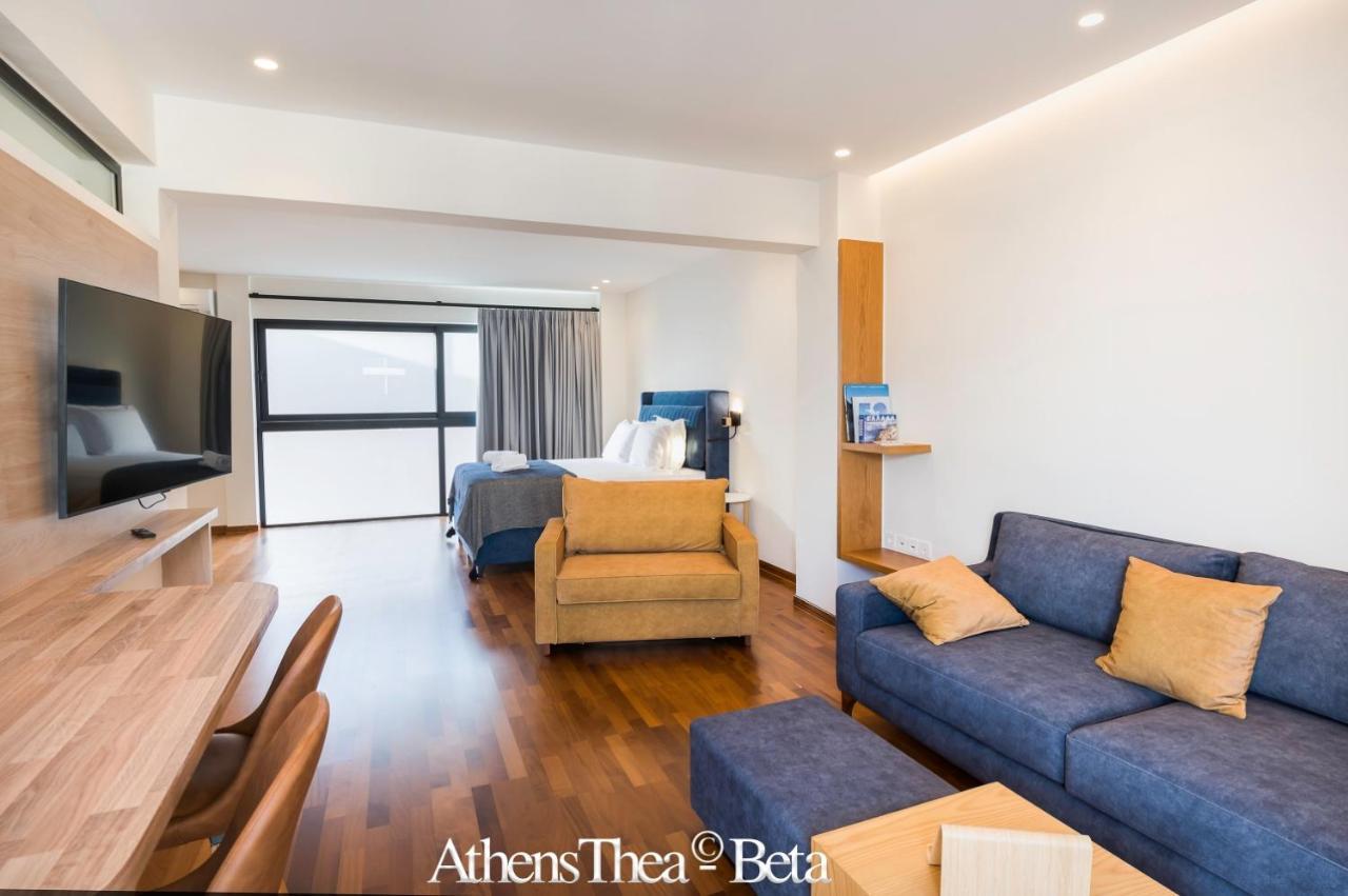 Athensthea Beta Luxury Penthouse Apt In Omonia Luaran gambar