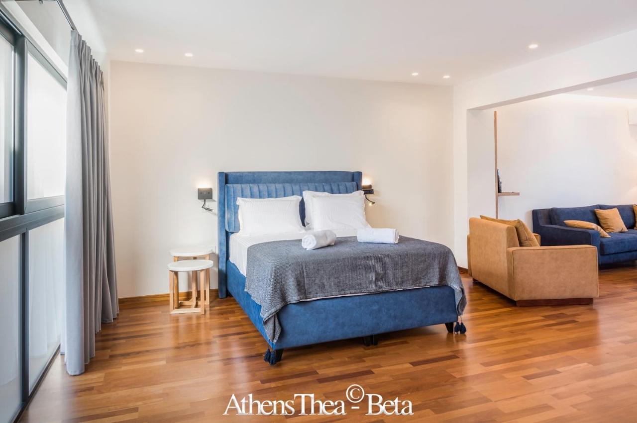 Athensthea Beta Luxury Penthouse Apt In Omonia Luaran gambar